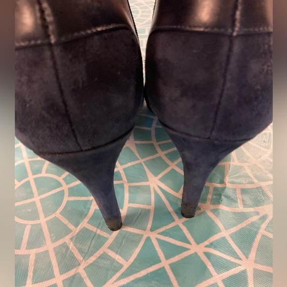 💛TODAY***$23***Marc Fisher two-way leather open-toed booties. - Picture 3 of 4